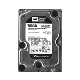 Disque Dur Interne 750 Go Western Digital Caviar Black 3.5" SATA 7200 RPM (WD7501AALS) – Stockage PC de Bureau